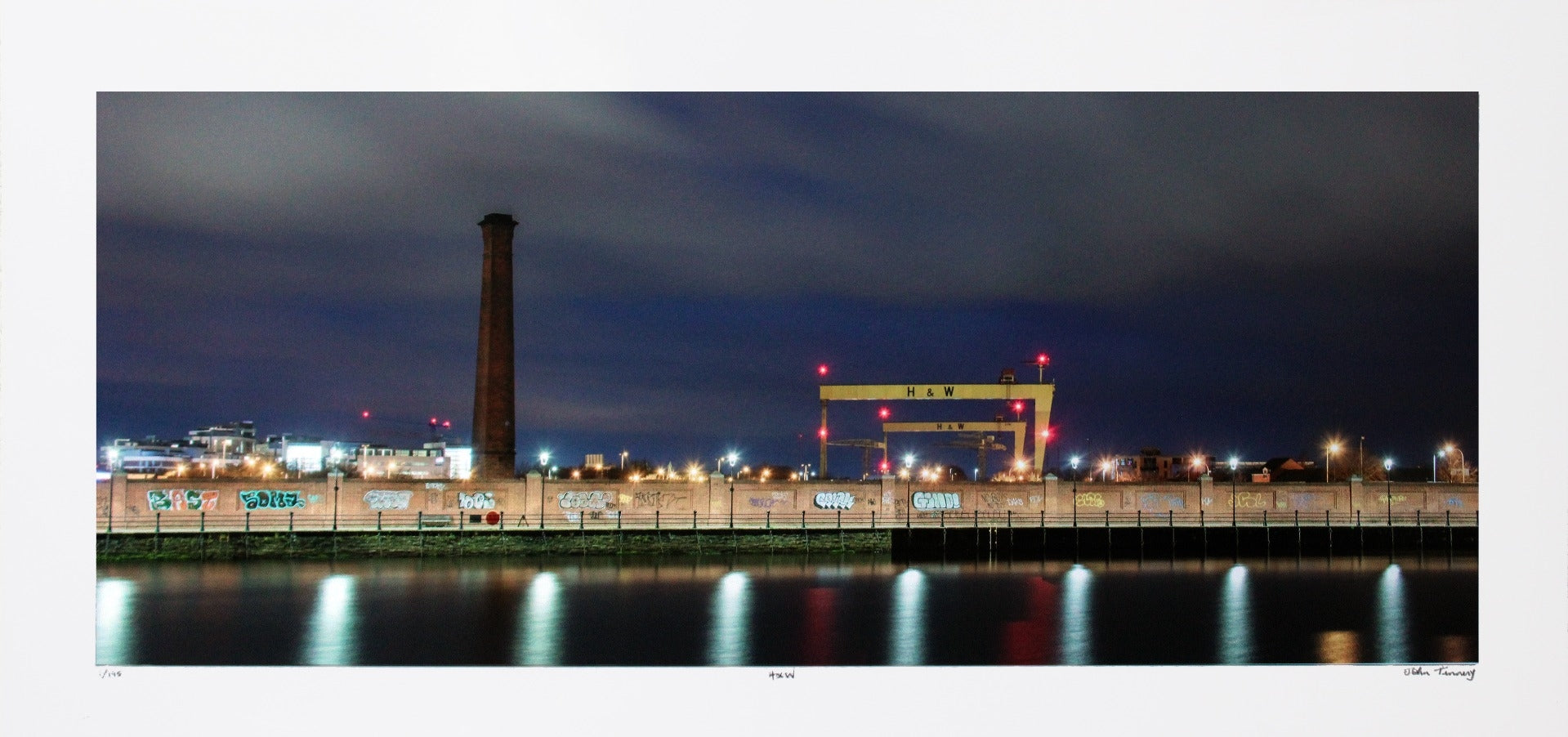 Belfast - Harland And Wolff - Ltd Edition Unframed