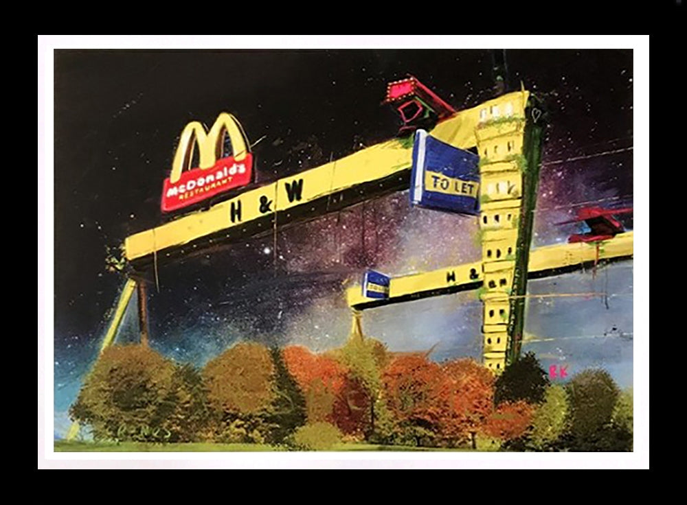 H&W 2042 - Flat Black Frame