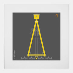 Belfast Harland and Wolff-29 x 29-White Box Frame