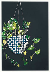 Hanging Plant Unframed