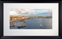 Co Derry - Harbour View Portstewart Frame Black Moulded 71X45