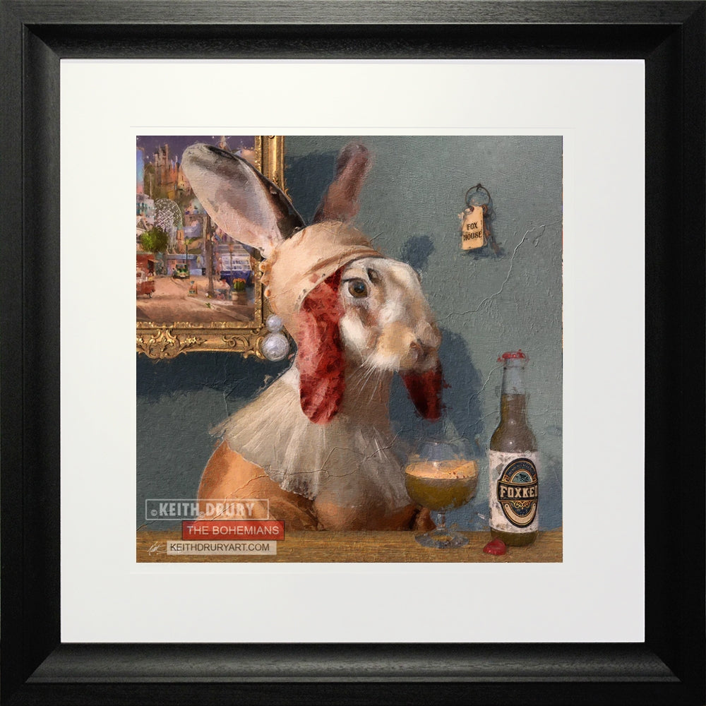 The Bohemians Series - Hare Raiser - Framed