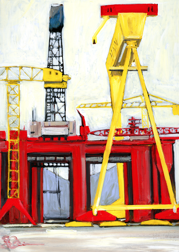 Print Belfast - Harland and Wolff
