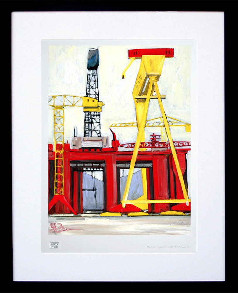 Harland and Wolff Belfast Frame Black
