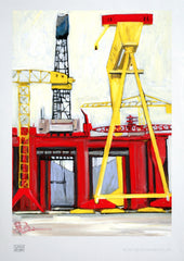 Harland and Wolff Belfast Unframed