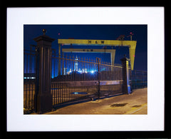 Harland and Wolff Cranes Frame Black