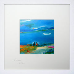 Print - Harmony, Co Down White Frame