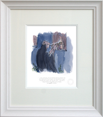 BFG - He Poured the Precious Dream Framed