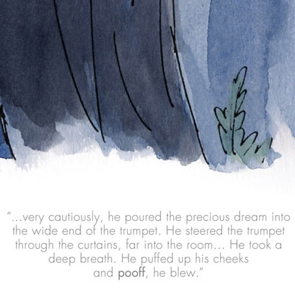 Roald Dahl BFG - He Poured the Precious Dream