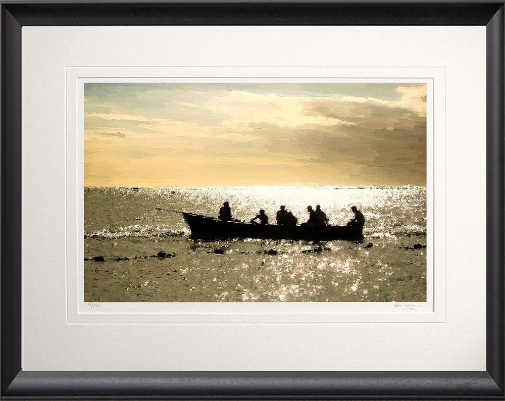 Other - Heading Home-76 x 59-Black Bevelled Frame