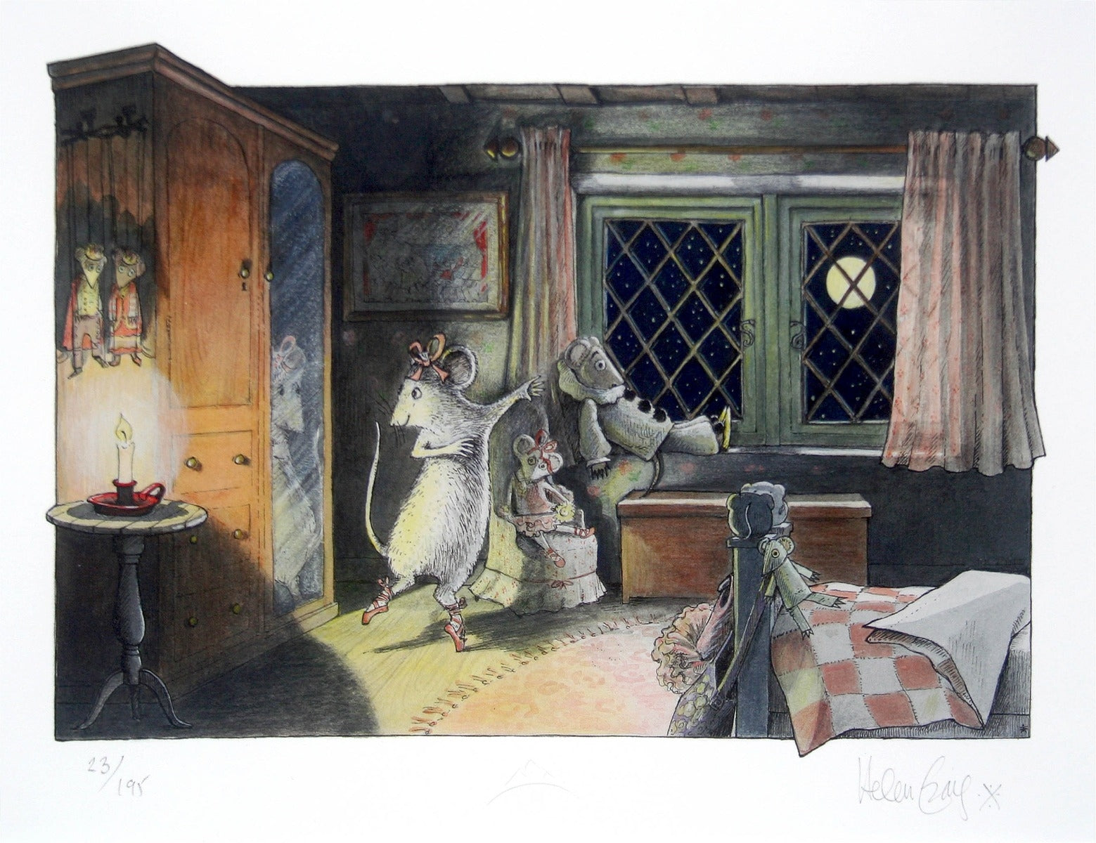 Angelina Is Too Excited To Sleep