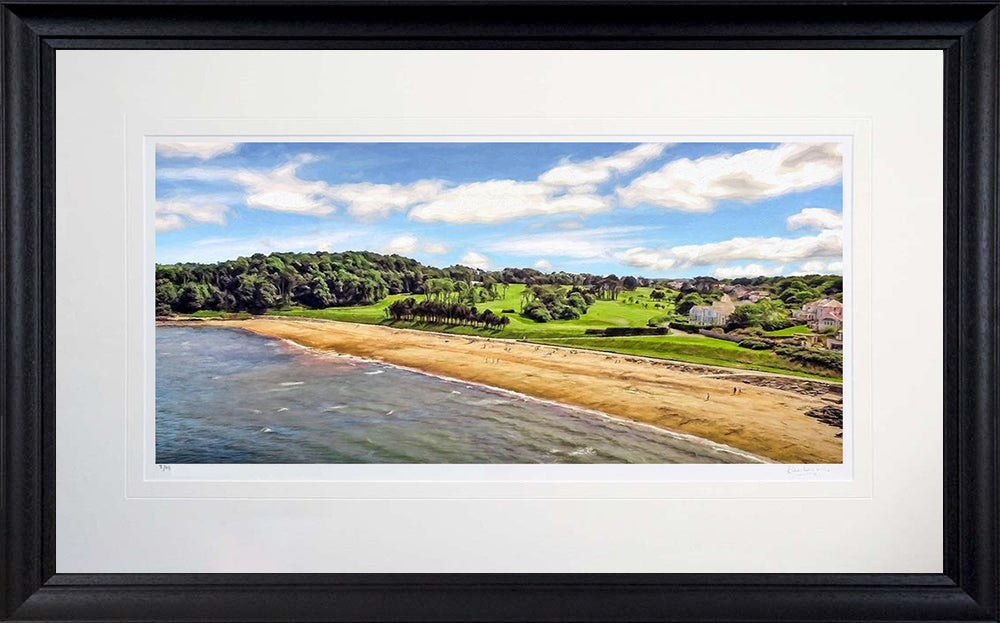 Co Down - Helens Bay Frame Black Moulded 71X45