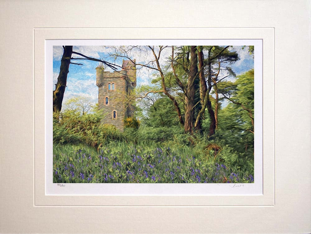 Co Down - Helen's Tower Clandeboye Unframed 40X30