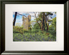 Co Down - Helen's Tower, Clandeboye-60 x 47.5-Black Scoop Frame