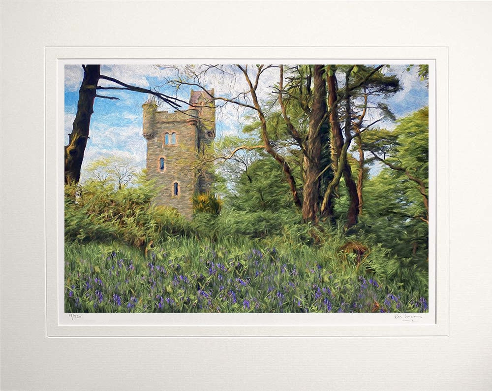 Co Down - Helen's Tower Clandeboye Unframed 60x47.5