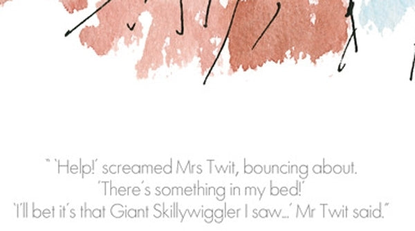 Roald Dahl The Twits - Help Screamed Mrs Twit