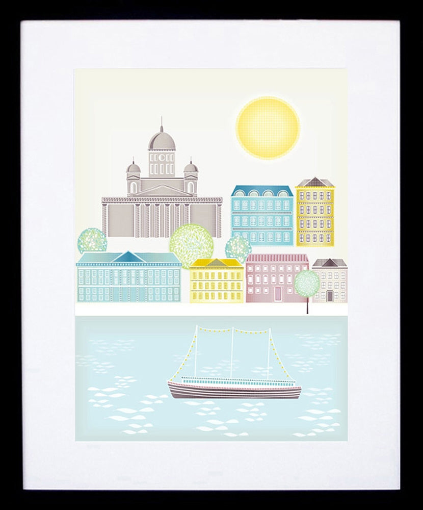 Helsinki Frame Black 18x25