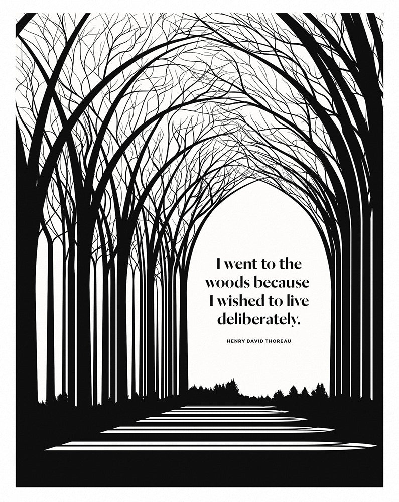 Henry David Thoreau - Woods Unframed