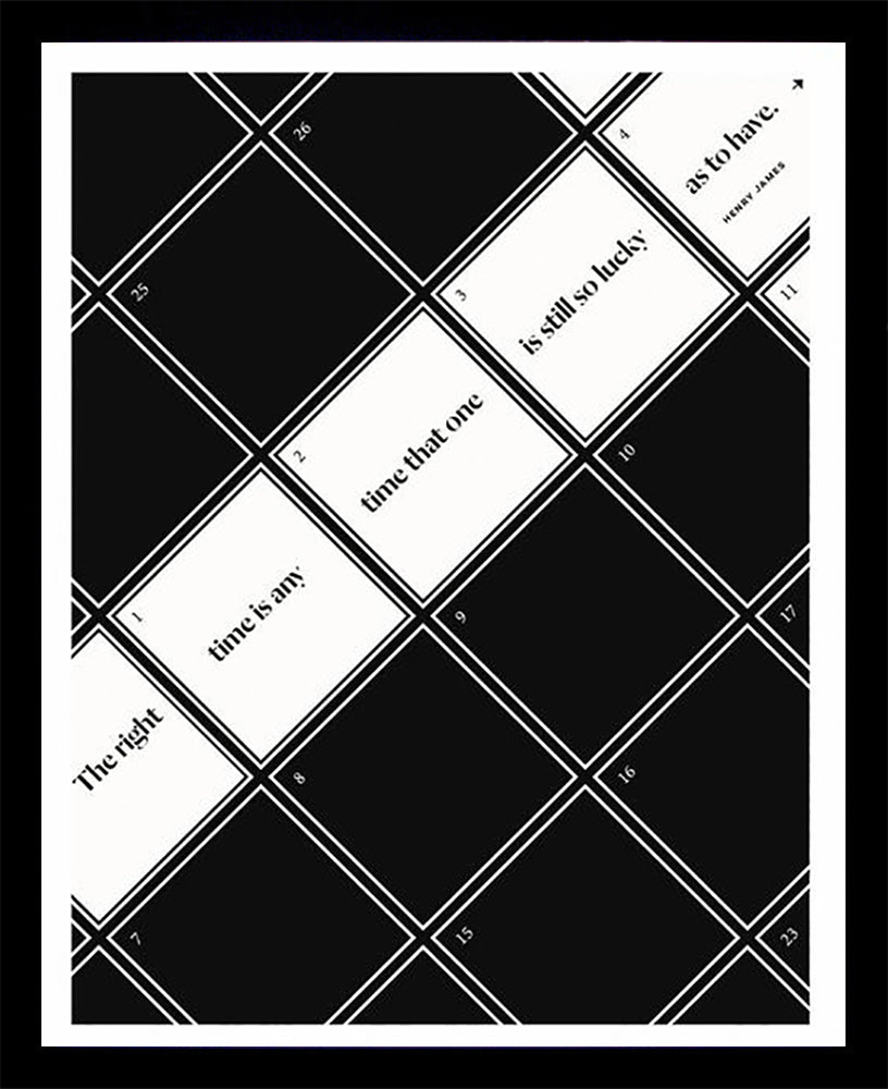 Henry James - Time Black Box Frame