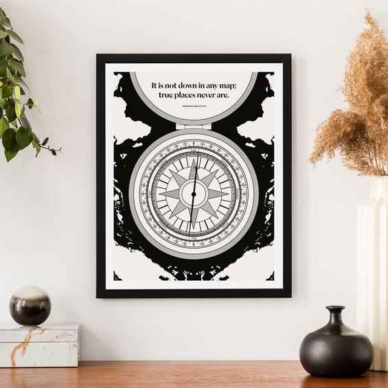 Herman Melville - Map