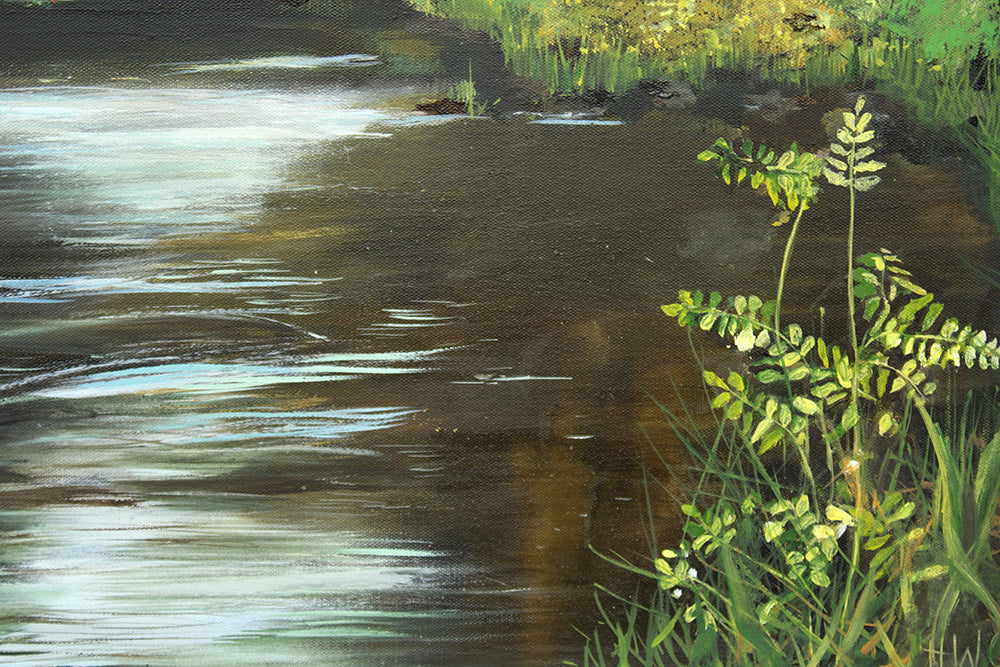 Heron By The River Roe