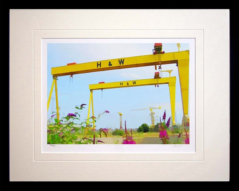 Belfast - High and Mighty Frame Black Box 36X30