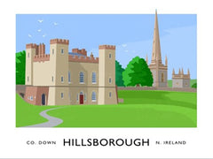 Co Down - Hillsborough Fort-70 x 50-Unframed