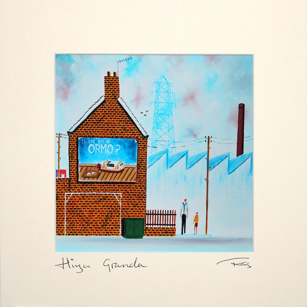 Print - Hiya Granda 15 x 15 Unframed
