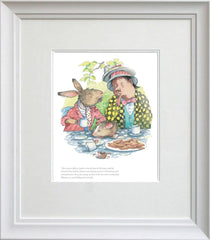 Alice in Wonderland - March Hare and Hatter Framed