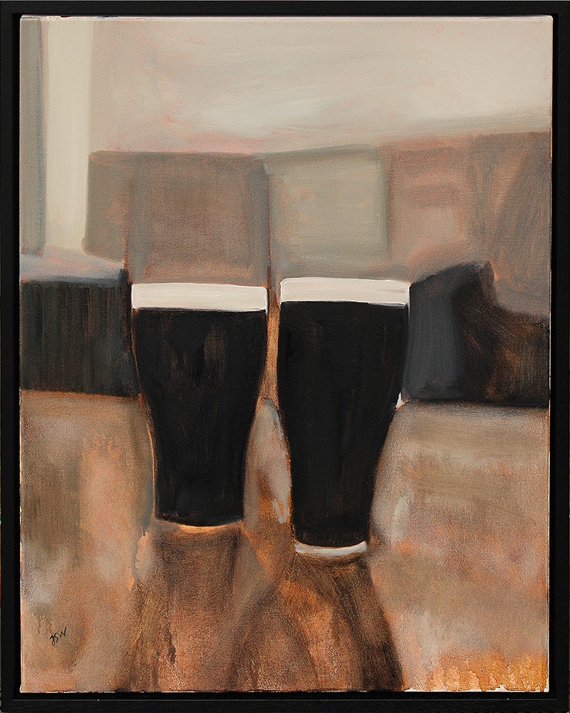 Holiday Guiness - Framed