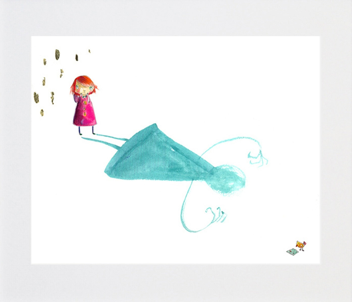 Holly's Shadow Unframed