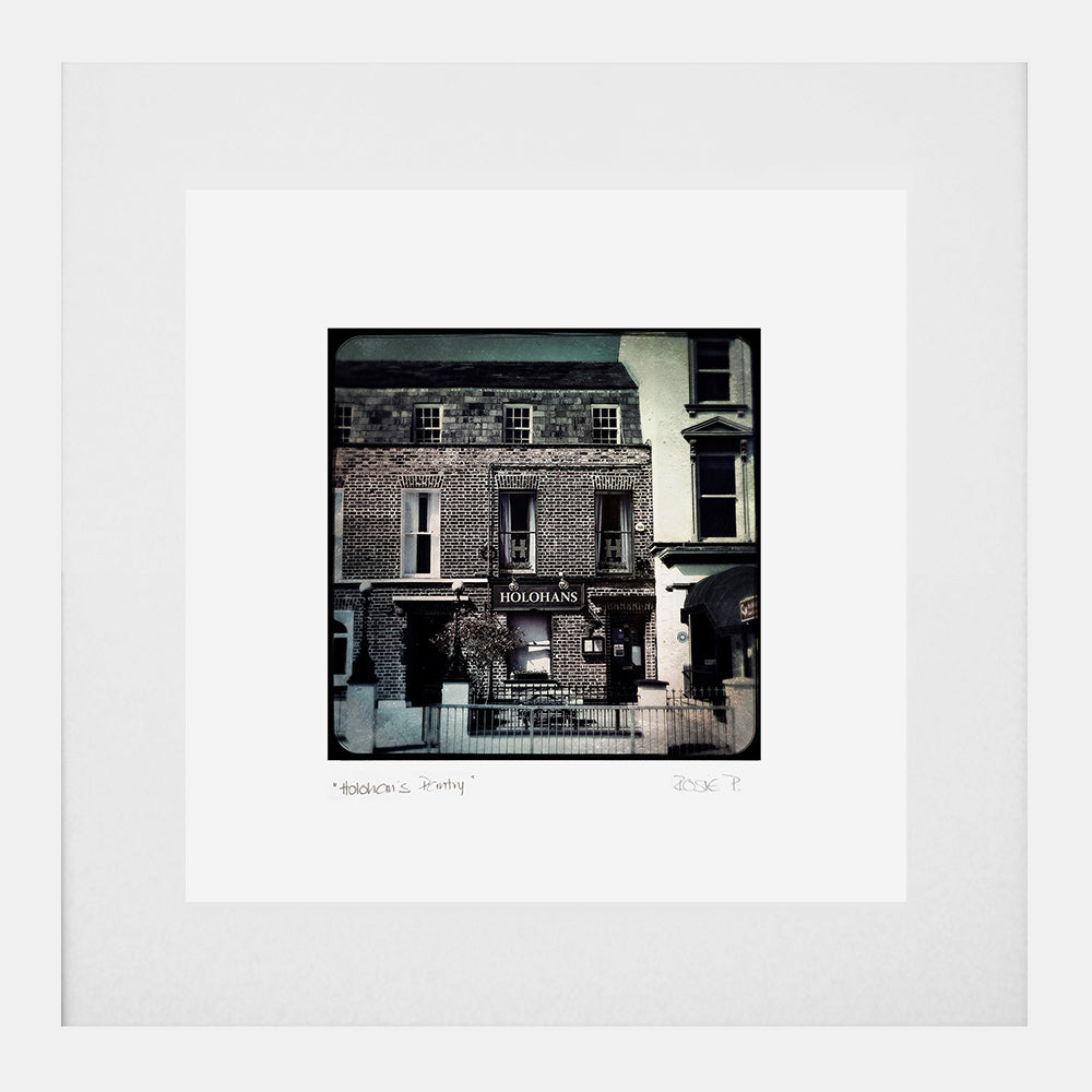 Belfast - Holohan's Pantry-Available In One Size Only-White Box Frame (With Mount)