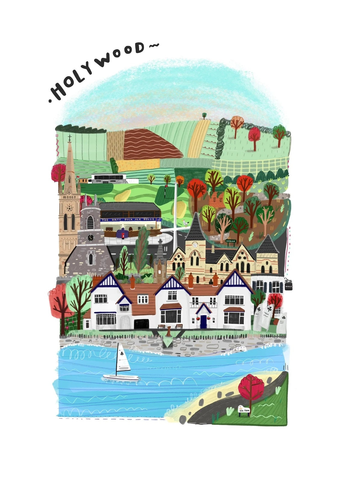 Places - Holywood - Unframed