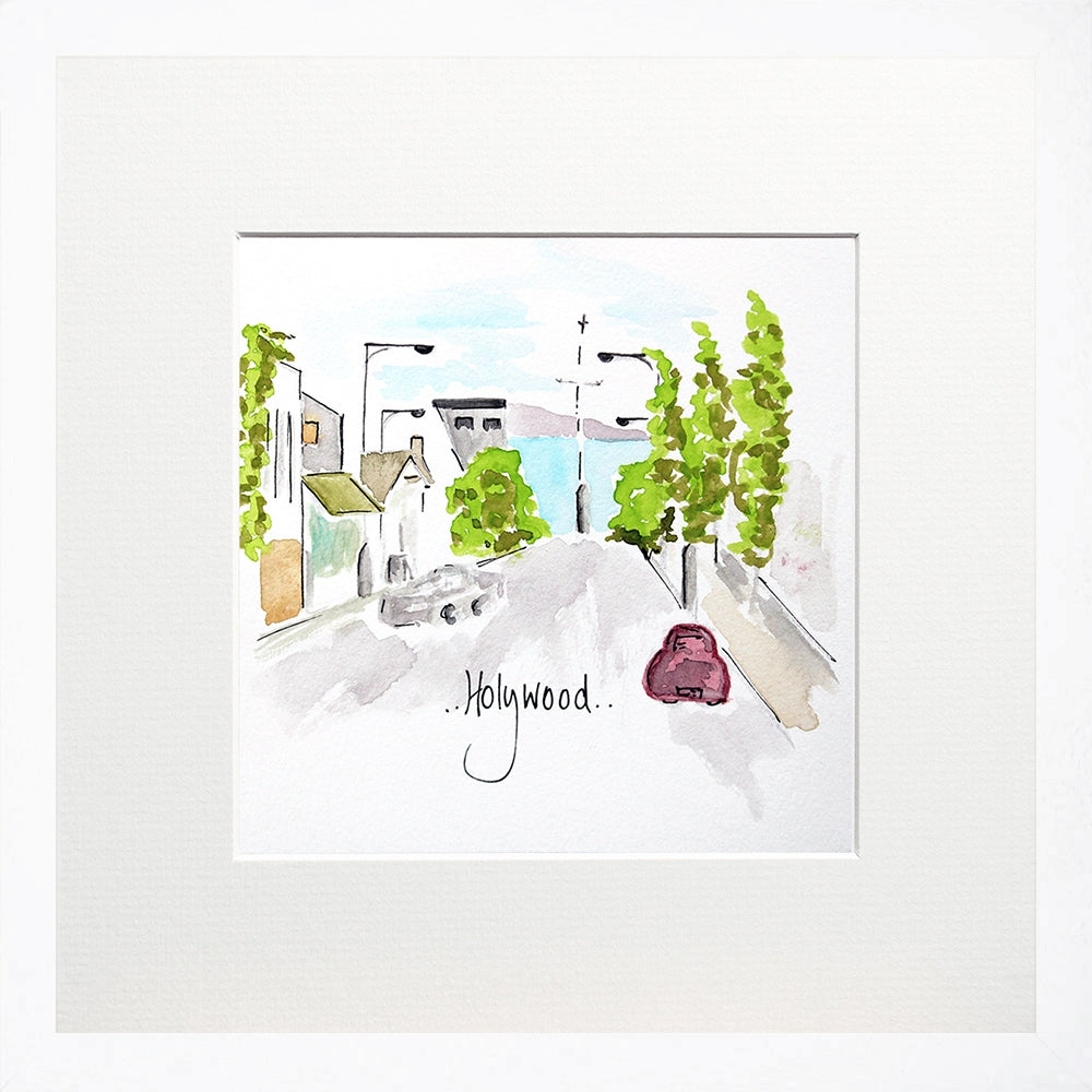 Holywood Small Flat White Frame