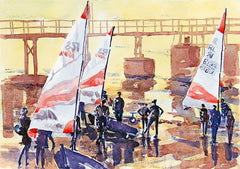 Co. Down - Retrieving the Dinghies RNIYC