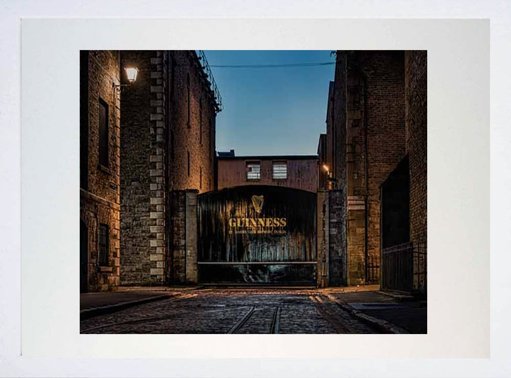 Dublin - Home of the Black Stuff White Box Frame 50x40