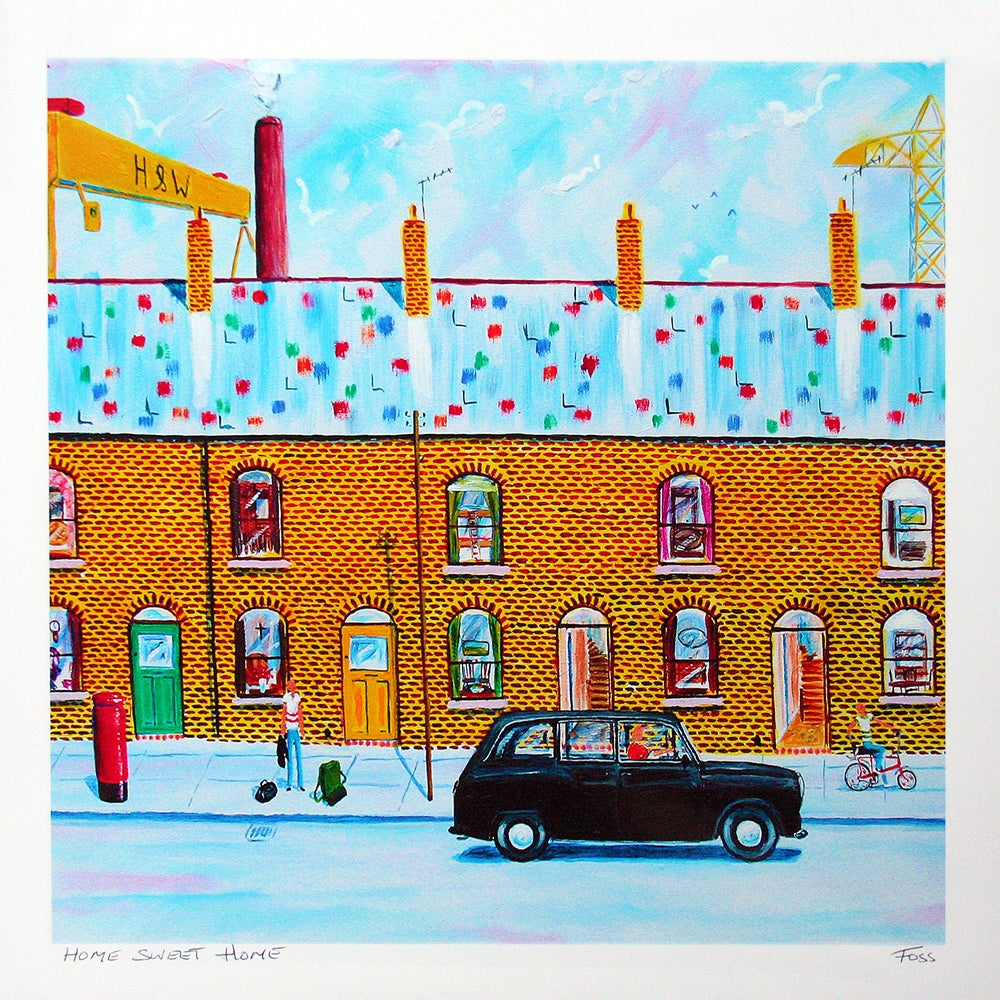 Print - Home Sweet Home 40 x 40 Unframed