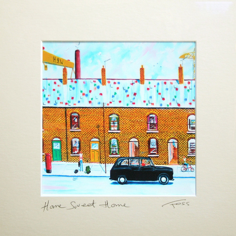 Home sweet Home Unframed 15 x 15