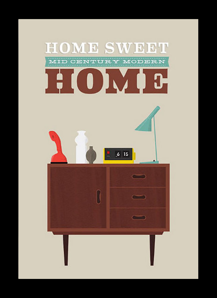 Home Sweet Home Frame Black