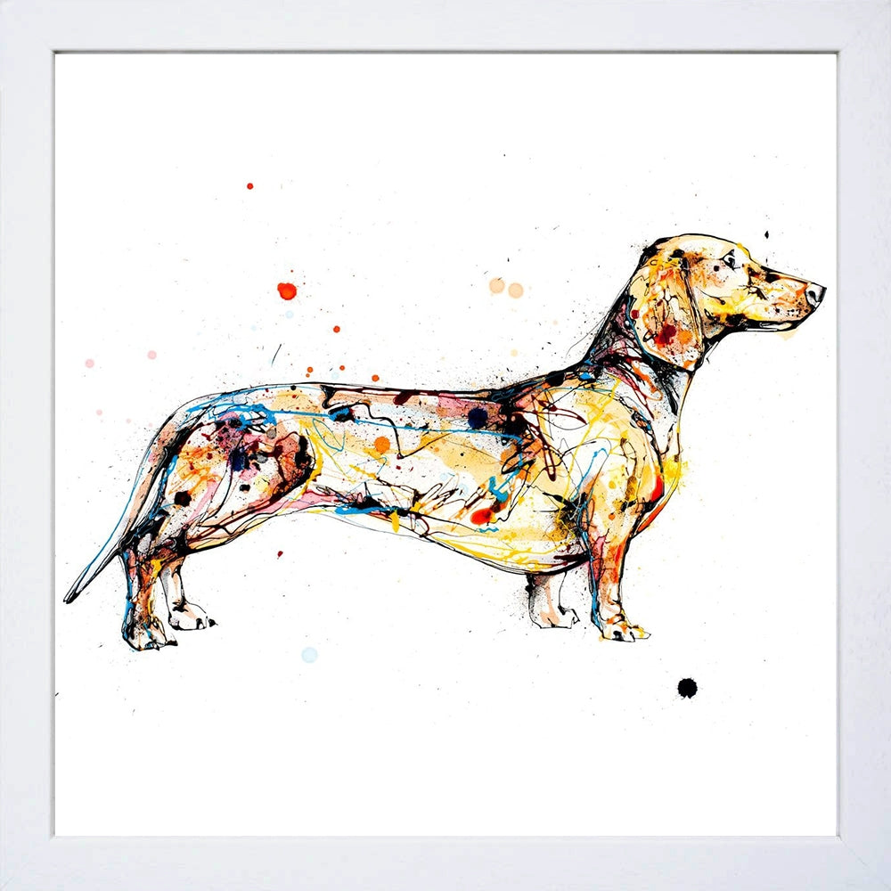Print Open Edition Animals - Hopeful-30 x 30-White Box Frame (No Mount)