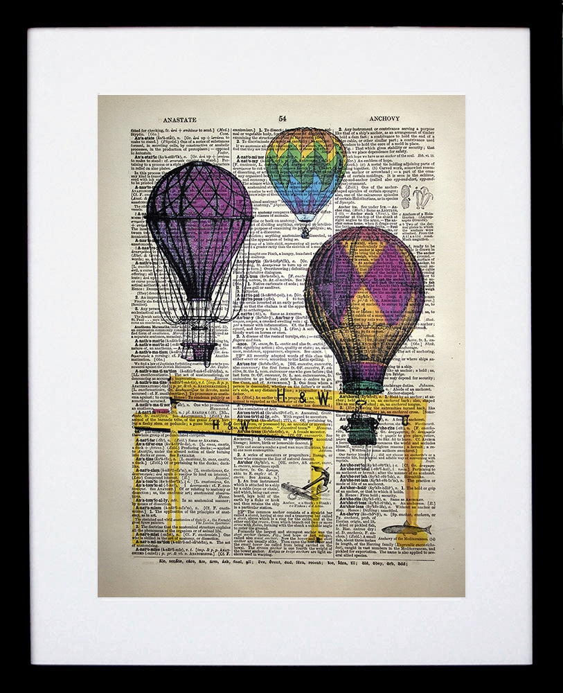 Hot Air Balloons Over Harland And Wolff Black Frame