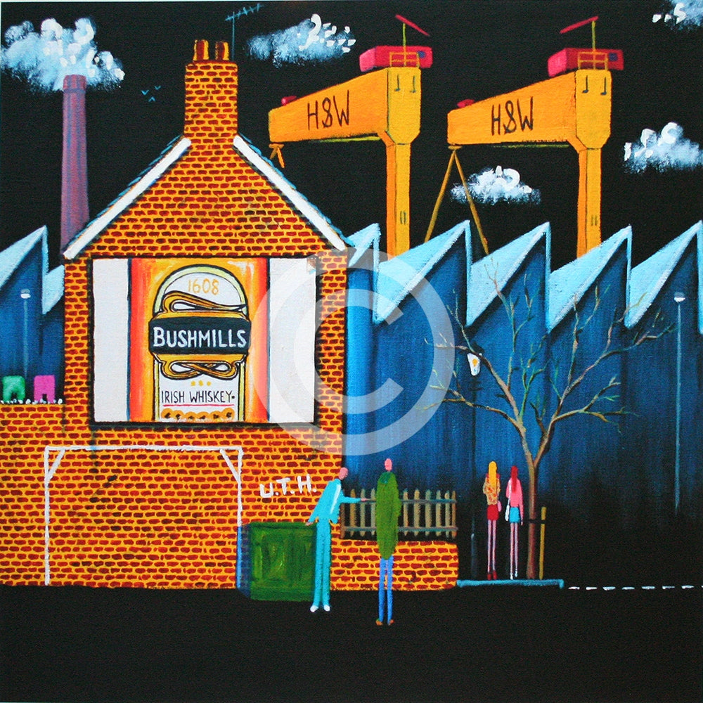 Print - Hot Toddy 15 x 15 Framed