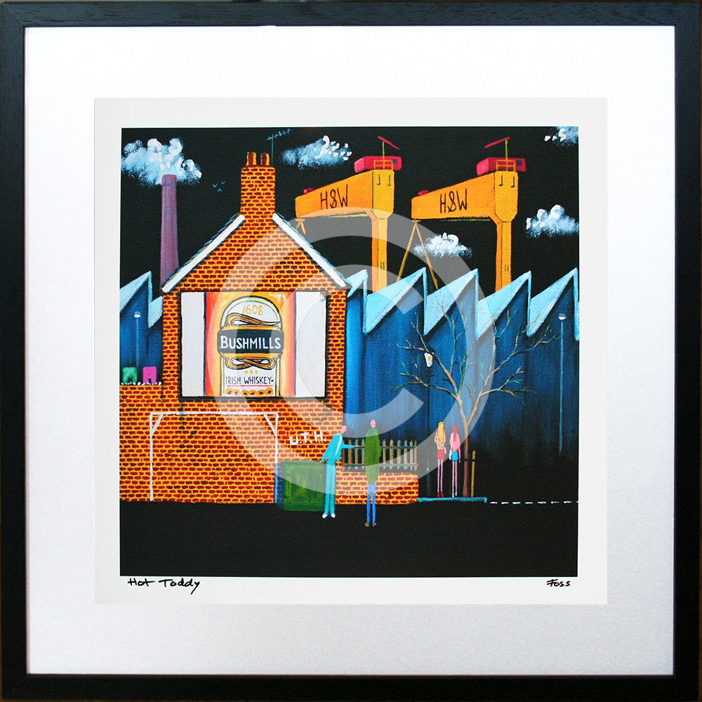 Print - Hot Toddy 40 x 40 Framed