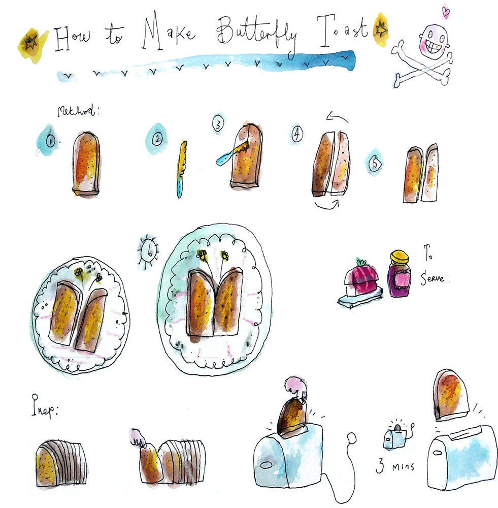 Butterfly Toast