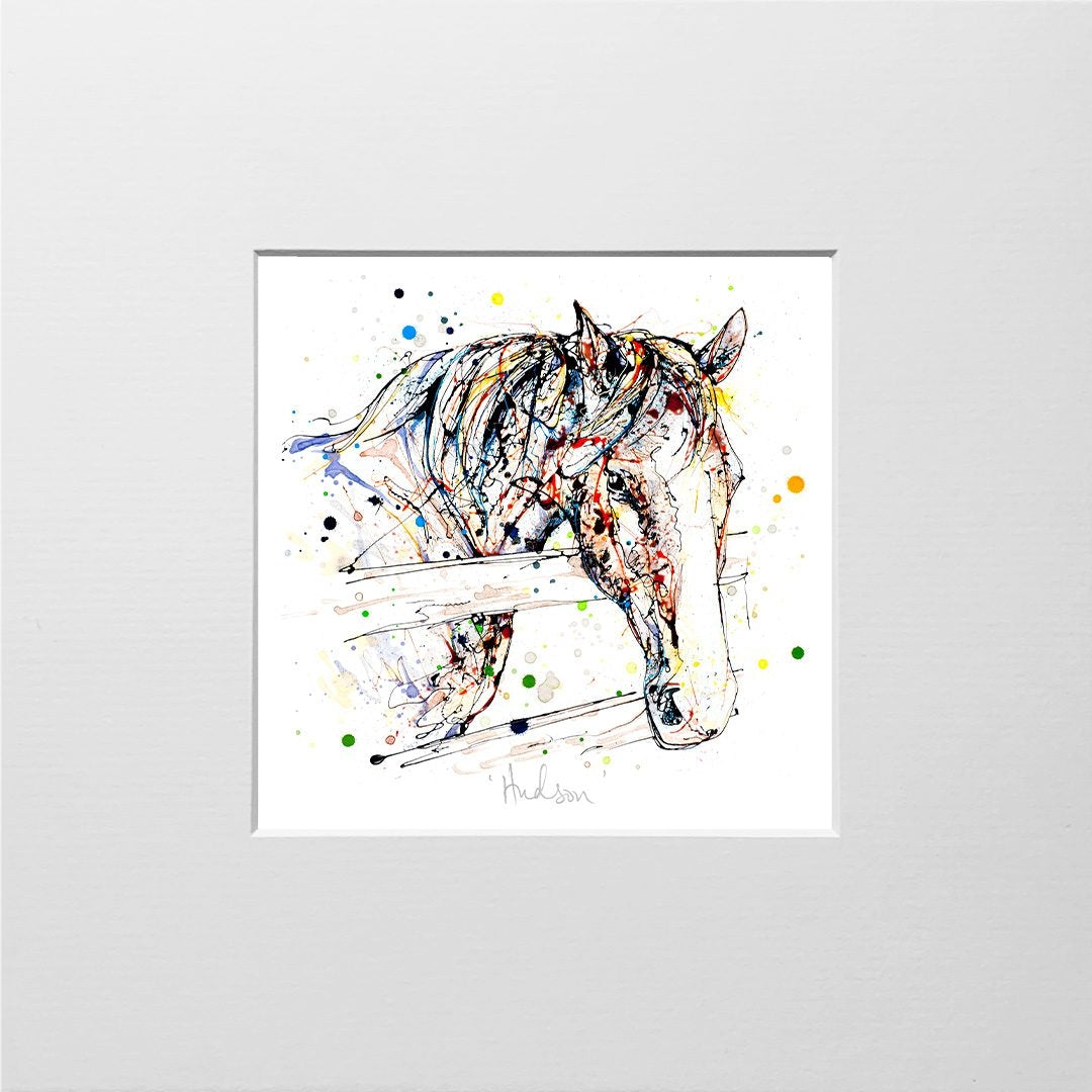Print Open Edition Animals - Hudson-12 x 12-Unframed