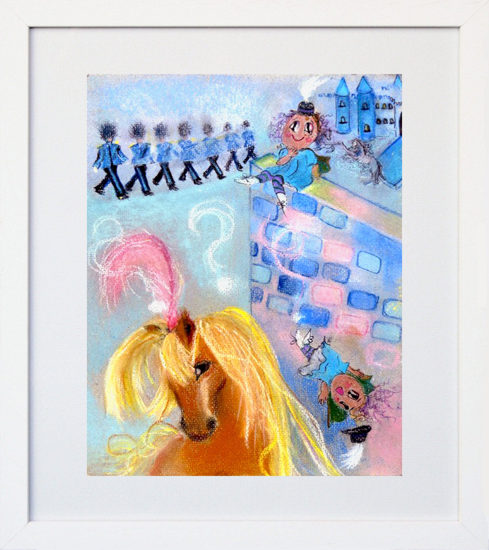 Humpty Dumpty White Frame