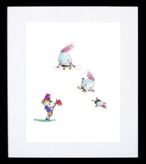 Humpty Dumpty Black frame
