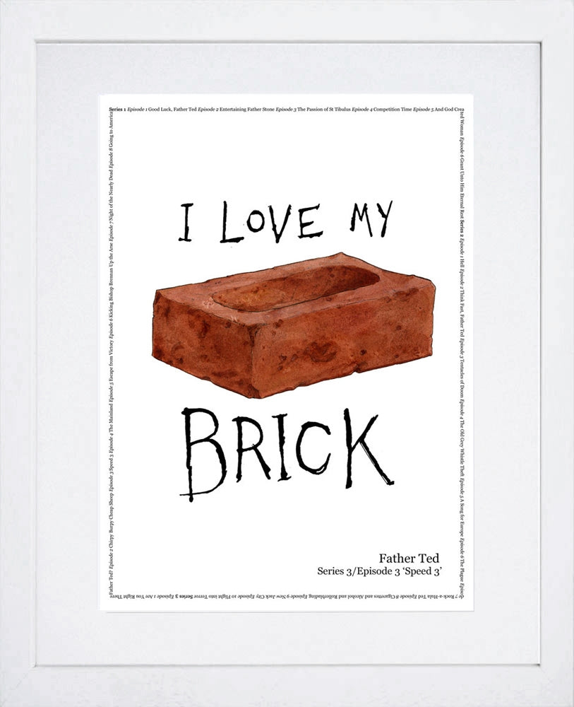 Father Ted - Series 3 Episode 3 - Brick Frame White