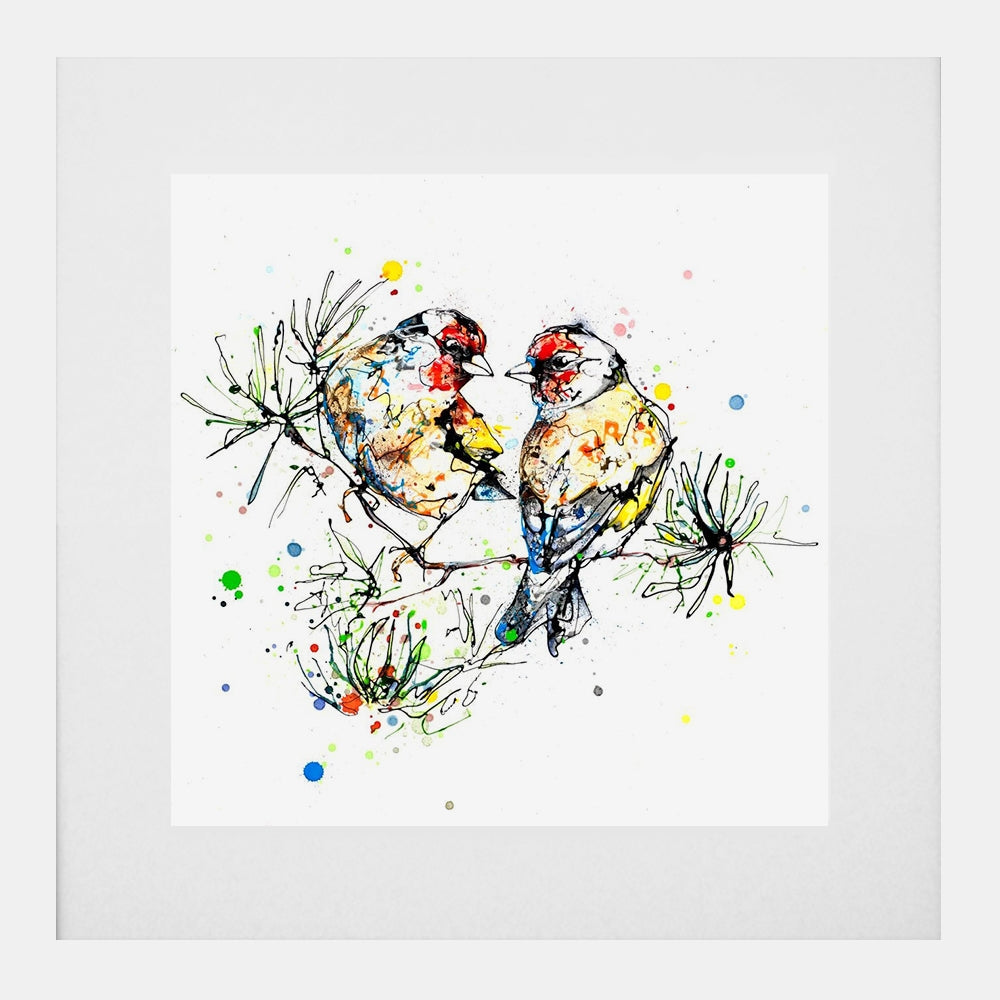 Print Open Edition Animals - I Turn To You-30 x 30-White Box Frame (With Mount)