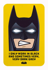 I Only Work In Black Unframed